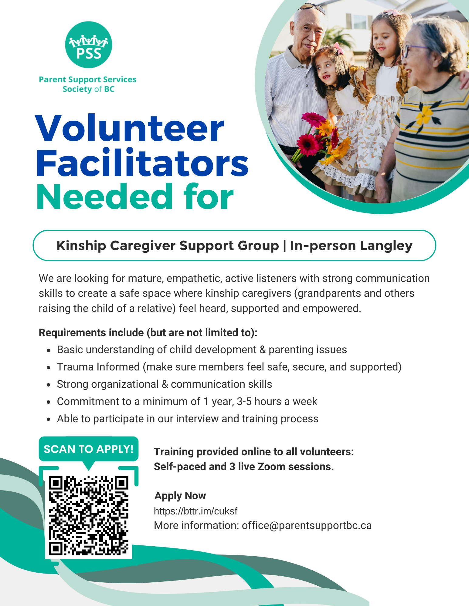 Kinship Caregiver Support Group Weekly In Person Langley