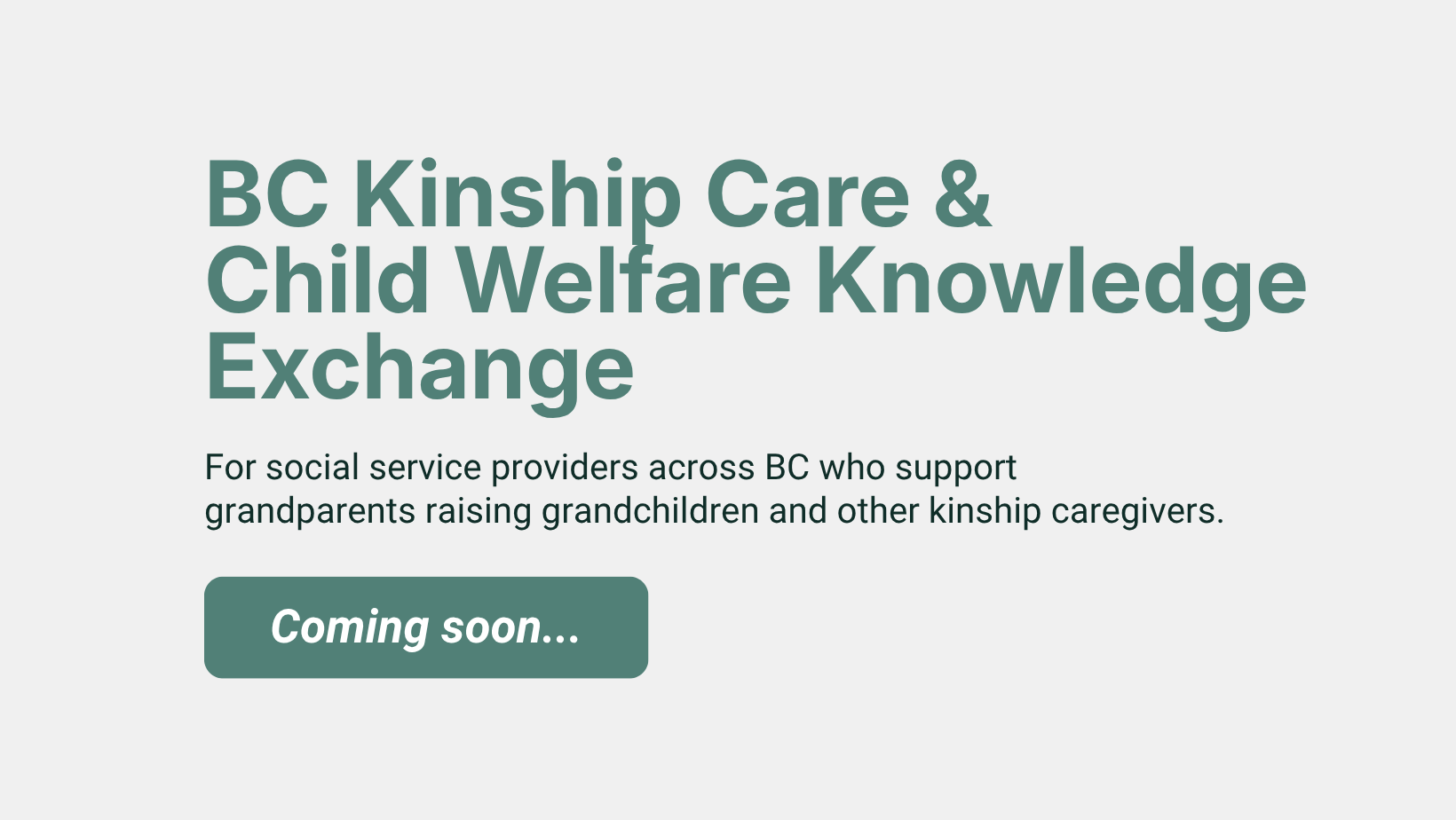 Kinship Care Help Line Feedback Banner