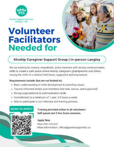 Kinship Caregiver Support Group Weekly In Person Langley